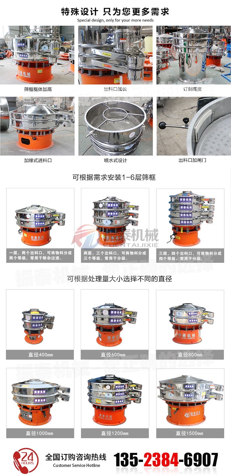 電池正負極材料震動篩產品型號